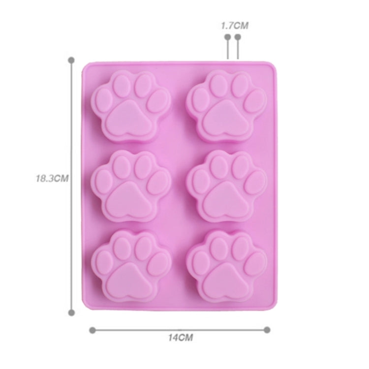 3 PCS Pfotenseife Eis Schokolade Kuchen Silikonform, Seifenform