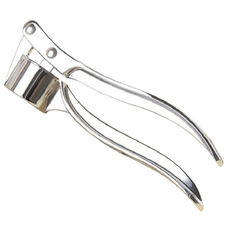 Handgehaltene Ingwer-Knoblauch-Zerkleinerer aus Edelstahl für die Küche, Knoblauchpüree-Maschine, Edelstahl 3