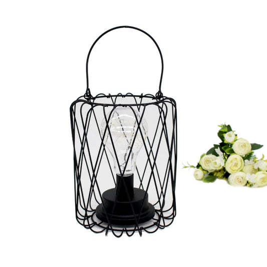 Minimalistische Kupferlampe Schlafzimmer Home Schmiedeeisen Tischlampe, tragbar, USB