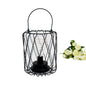 Minimalist Copper Lamp Bedroom Home Wrought Iron Table Lamp, Portable, USB