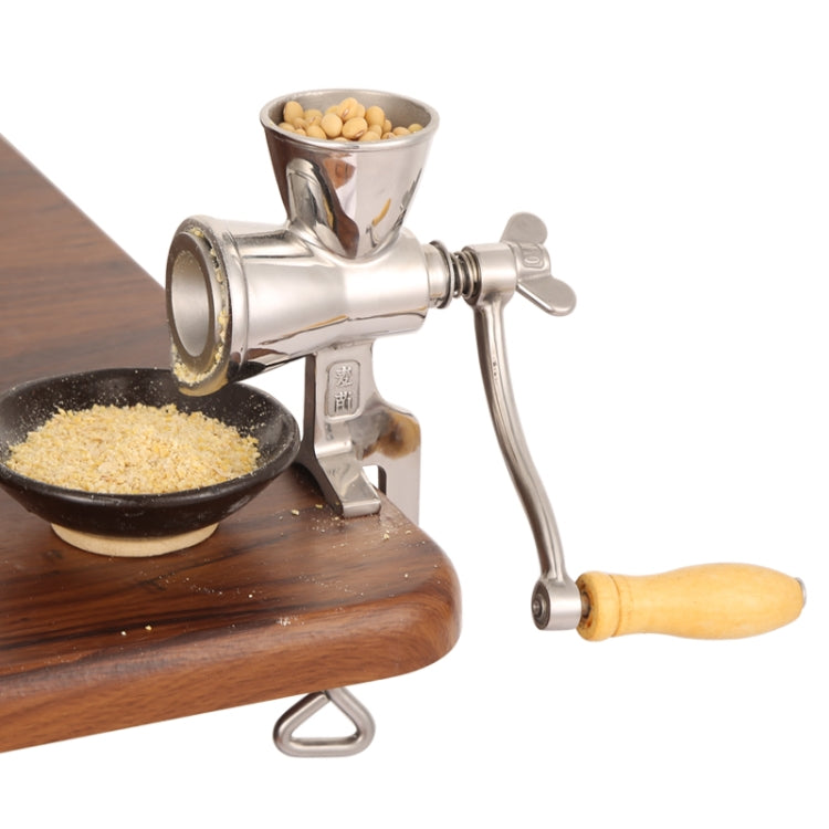 Manuelle Kaffeemühle aus Edelstahl für den Haushalt, Kaffeemühle für den Heimgebrauch, Mahlmühle für Soja- und Erdnüsse