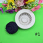 2 PCS DIY Tires Shape Sugar Craft Cake Silicone Mold Fondant Baking Decorating Tools Random Color Delivery, Size 1, Size 2, Size 4