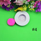 2 PCS DIY Tires Shape Sugar Craft Cake Silicone Mold Fondant Baking Decorating Tools Random Color Delivery, Size 1, Size 2, Size 4