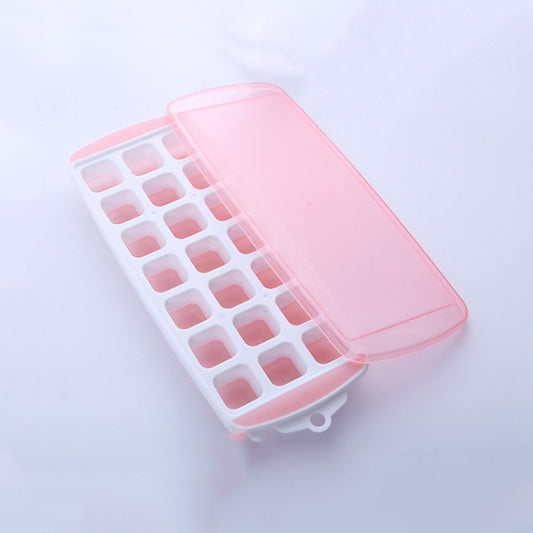 Sommer 21 Grid Coole selbstgemachte Eiswürfelform mit Deckel, 21 Grid (Pink), 21 Grid (Blau), 21 Grid (Grün)