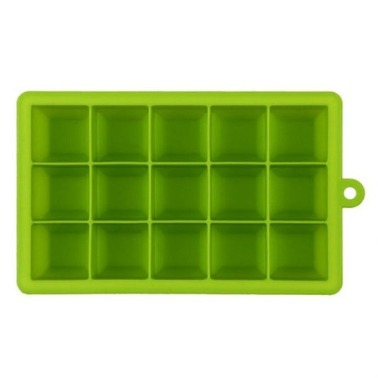15 Grids DIY Big Ice Cube Mold Quadratische Form Silikon Eis Tablett Obst Eismaschine