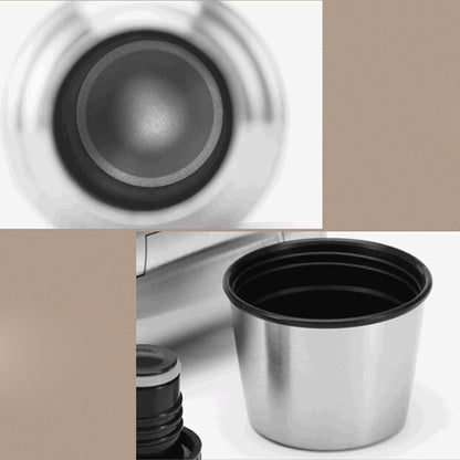 Outdoor Travel Household Stainless Steel Vacuum Insulation Pot, 1L