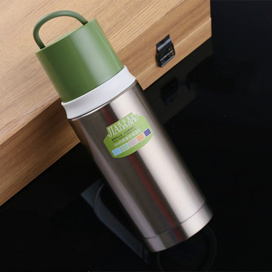 Tragbare Auto Student Kind Business Tee Isolierung Kalt Edelstahl Vakuumflasche, 300-400ml