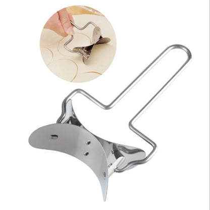 Teigtaschenformer aus Edelstahl, Teigschneider, Teigtaschenform, Küchenzubehör, Gebäckwerkzeuge, groß 9,7 cm mit weißer Box, klein 7,7 cm mit weißer Box, 8,3 Teigtaschen-Rundmesser, 7,3 Teigtaschen-Rundmesser