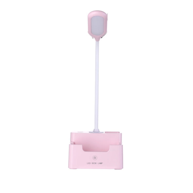 Student USB-Lade Schlafzimmer Touch LED Augenschutz Multifunktionale Kreative Schreibtischlampe, Mit Lüfter, Ohne Lüfter