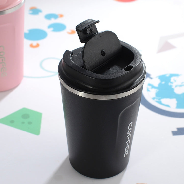 Smart Version Doppelter Kaffeebecher aus Edelstahl 304, Auto-Thermobecher, Reise-Thermobecher, 380 ml Blau, 380 ml Rosa, 380 ml Weiß, 380 ml Schwarz, 380 ml Grün, 510 ml Weiß, 510 ml Schwarz, 510 ml Grün, 510 ml Blau, 510 ml Rosa