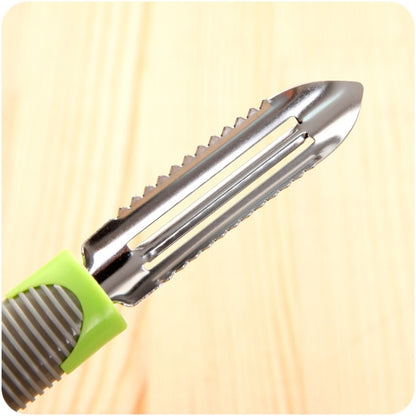 3 PCS Multifunctional Vegetable and Fruit Peeler Kitchen Tools, Color Delivery Randomly, 3 PCS Peel Knife