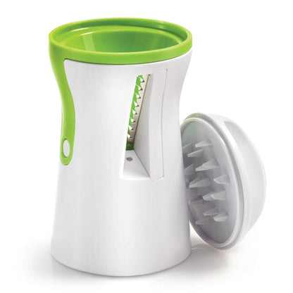Kitchen Multi Function Spiral Funnel Rotating Cutting Grater Wiper, Rotating Cutting Grater