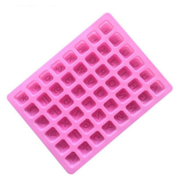 Silikonform für Schokolade in Form eines englischen Alphabets, Sterne, DIY, handgemachte Seifenform in Form eines englischen Alphabets