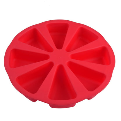 DIY Silicone Eight-point Triangle Mould Silicone Cake Mold Baking Tool, Random Color Delivery, Eight-point Triangle Mould