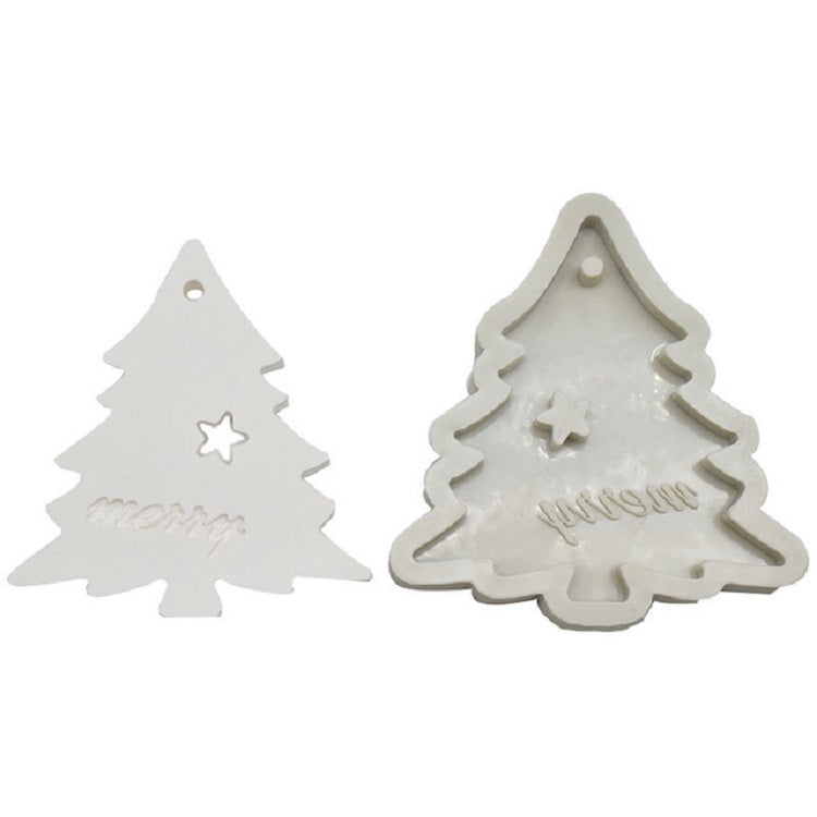 DIY Backen Weihnachtsserie Modellierfondant Silikonform, Weihnachtsblätter, Weihnachtsschneeflocke, Weihnachtsrunde Schneeflockenform, Weihnachtsbaum