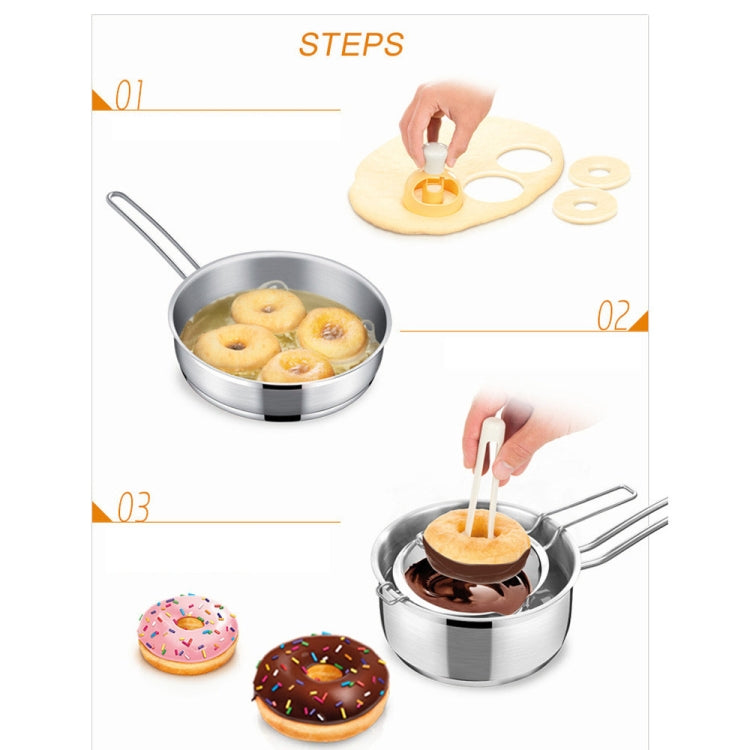 DIY Donutform, Fondantkuchen, Kunststoff, Küchen-Snack-Werkzeug, DIY Donutform