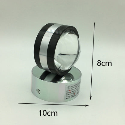 LED Up And Down Light Wall Light Double-Sided Crystal Aluminum Lights Upper Outlet, 2W (Yellow Light), 2W (Blue Light), 2W (Green Light), 2W (Purple Light), 2W (Mixed Color Light), 6W (Red Light), 6W (Yellow Light), 6W (Blue Light), 6W (Green Light)   ...