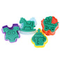 4-in-1-Keksform, 3D-Baby-Serie, Fondant-Presswerkzeuge, zufällige Farblieferung, 4-in-1-3D-Baby-Serie