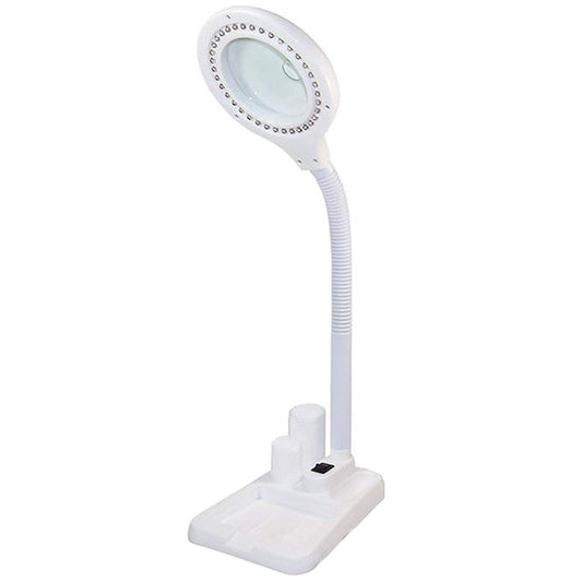 Weiße LED-Schreibtischlampe, Schreibtischlupe, Arbeitslampe, US-Stecker, EU-Stecker, GB-Stecker