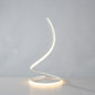 LED Spiral Table Lamp Home Living Room Bedroom Decoration Lighting Bedside Light, EU Plug, US Plug, UK Plug, AU Plug, Without Plug