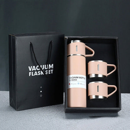 500 ml Thermosbecher aus 304 Edelstahl, tragbar, für Unternehmen, Teetasse, Spezifikation:, Geschenkbox-Set