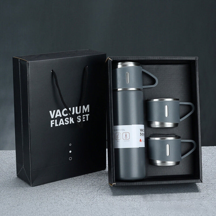 500 ml Thermosbecher aus 304 Edelstahl, tragbar, für Unternehmen, Teetasse, Spezifikation:, Geschenkbox-Set