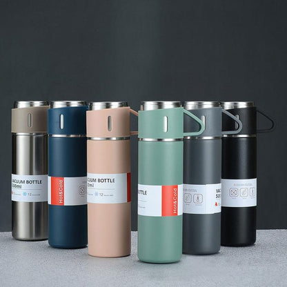 500 ml Thermosbecher aus 304 Edelstahl, tragbar, für Unternehmen, Teetasse, Spezifikation:, Geschenkbox-Set