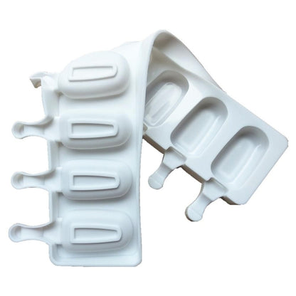 8 Even Silikon-Eiscreme-Form, kreative handgefertigte Eiswürfelform, 8 Even Eiscreme-Form