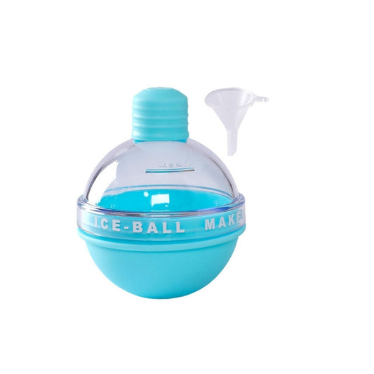 2 x Home Whisky Bulb Ice Ball Ice Cube Silikonform mit Trichter, mit Trichter + Himmelblau, mit Trichter + Lavendelviolett, mit Trichter + Kirschblütenrosa, mit Trichter + Bananengelb