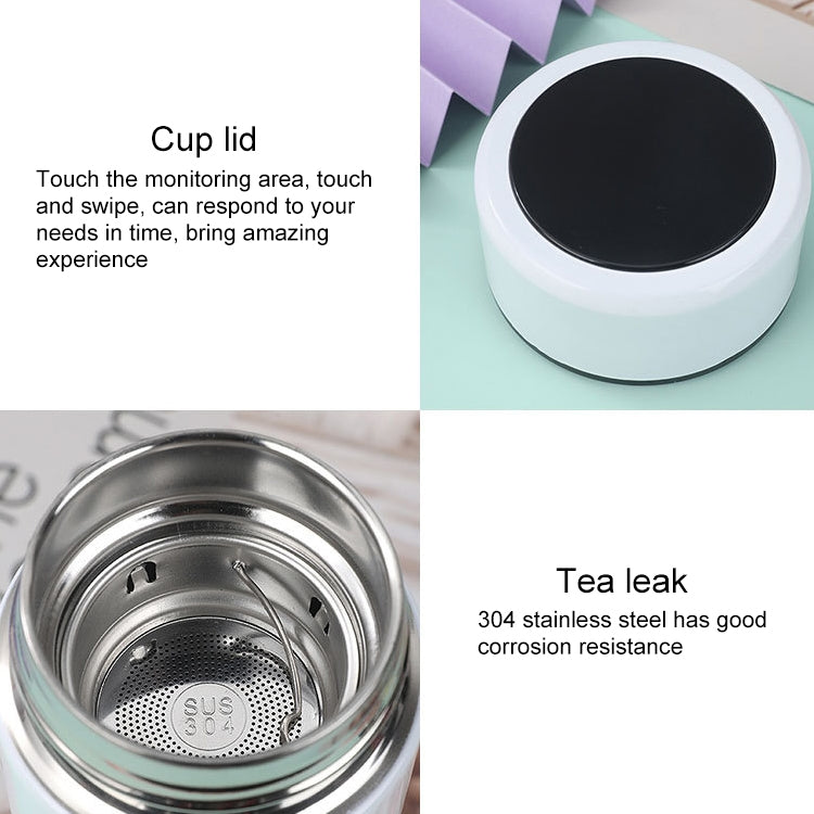 Intelligente Temperaturanzeige 304 Edelstahl-Vakuumflasche Kreative Business-Tasse für männliche und weibliche Studenten, hohe Qualität