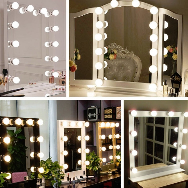 Spiegelfrontlicht Dimmbarer Schminkspiegel USB-Touch-Control-Licht, 2 LEDs, 6 LEDs, 10 LEDs, 14 LEDs