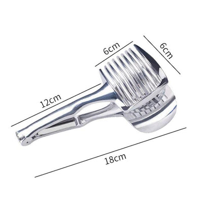 Aluminiumlegierung Zitronen-Tomatenschneider Eierschneider Obstschneidewerkzeug, Tomatenschneider