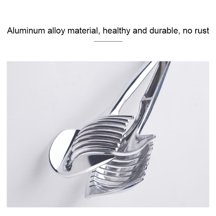 Aluminiumlegierung Zitronen-Tomatenschneider Eierschneider Obstschneidewerkzeug, Tomatenschneider