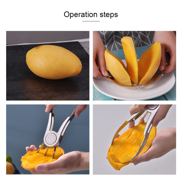 Mangoschneider, Entkerner und Schäler, Mangoschneider