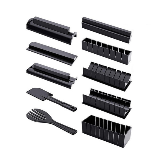 10 PCS/Set DIY Sushi Seaweed Rice Ball Making Mold, 10 PCS/Set