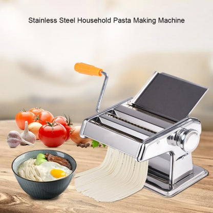 Nudelmaschine aus Edelstahl für den Haushalt, manuelle Nudelmaschine, Spaghetti-Handschneider, Nudelmaschine