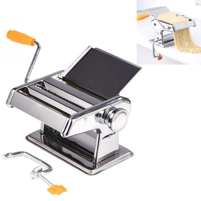 Nudelmaschine aus Edelstahl für den Haushalt, manuelle Nudelmaschine, Spaghetti-Handschneider, Nudelmaschine