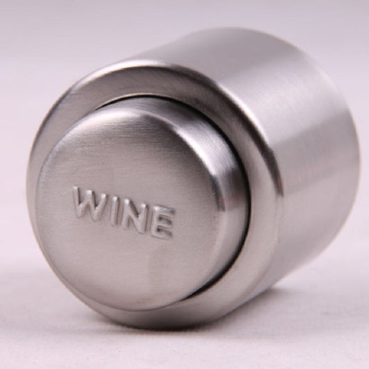 Push Edelstahl Rotwein Stopper Champagner Stopper, Rotwein Stopper, Wortloser Wein Stopper, Champagner Stopper, Wortloser Champagner Stopper
