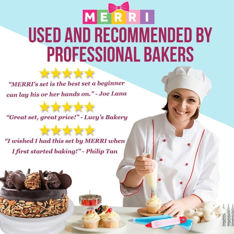 164-in-1-Kuchen-Drehteller-Set, Edelstahl, Dekorationsmund, Backwerkzeuge, 164 Teile/Set