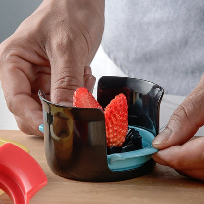 2 PCS 3 in 1 Egg Cutter Kitchen Tools, Egg Slicer 1