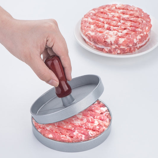 Burger Fleischpresse Fleisch Patties Form Fleischpresse Burger Maker, 1PC Brauner Griff