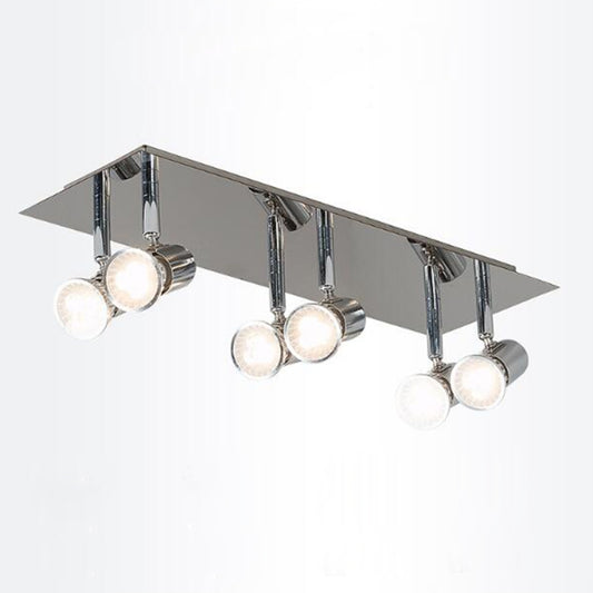 GU10 18W Dekorativer Restaurant-Küchen-Hintergrund-Wandstrahler, weißes Licht, Warmweiß, ohne Glühbirne