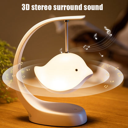 Bird Speaker Night Light Bedroom Bedside Music Desk Lamp, Basic, Bluetooth