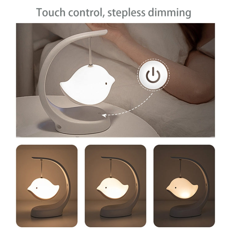 Bird Speaker Night Light Bedroom Bedside Music Desk Lamp, Basic, Bluetooth
