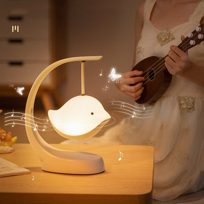 Bird Speaker Night Light Bedroom Bedside Music Desk Lamp, Basic, Bluetooth