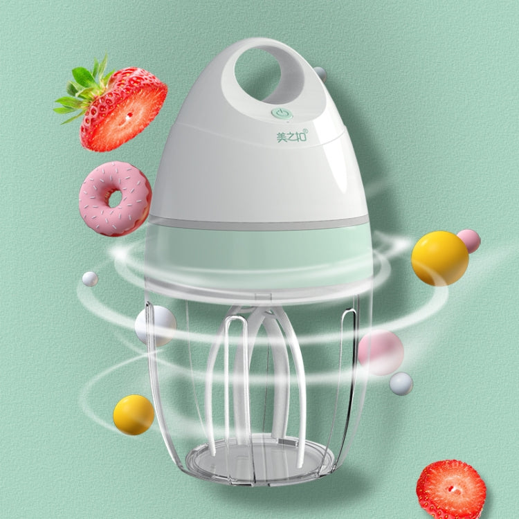 MEIZHIKOU Elektrischer Schneebesen, Haushalt, USB, klein, zum Backen, automatischer Schneebesen, Schlagsahne, Kuchenmixer, Kuchenmixer
