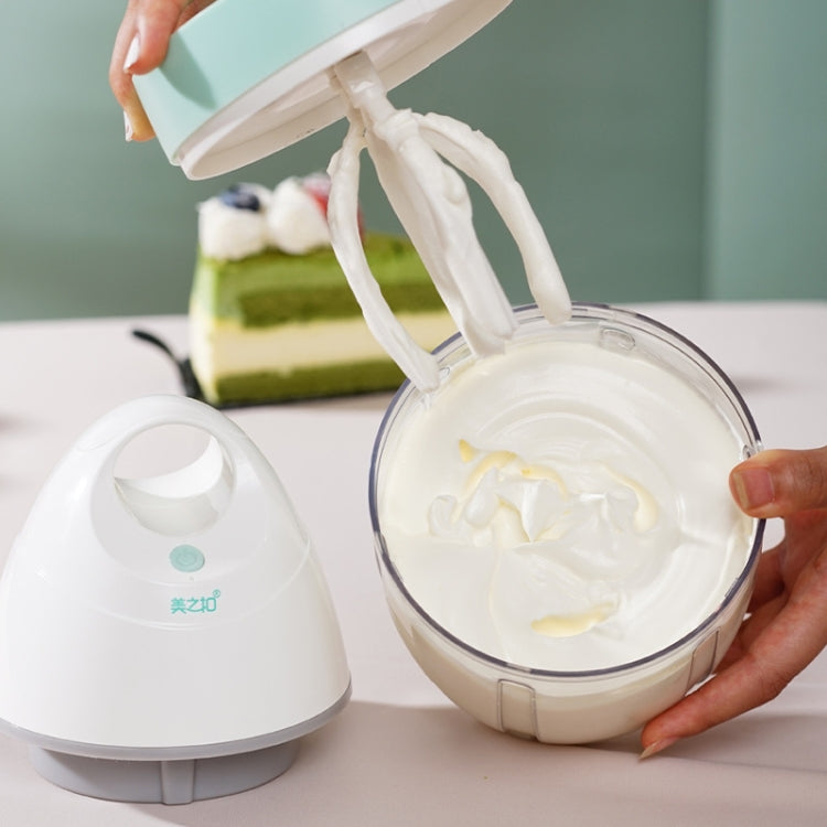 MEIZHIKOU Elektrischer Schneebesen, Haushalt, USB, klein, zum Backen, automatischer Schneebesen, Schlagsahne, Kuchenmixer, Kuchenmixer