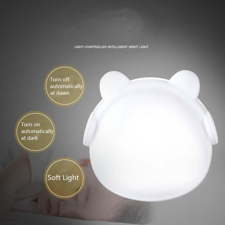 4 PCS Smart Light Control LED Schlafzimmer Mini Nachtlicht Energiesparende Nachttischlampe, US-Stecker