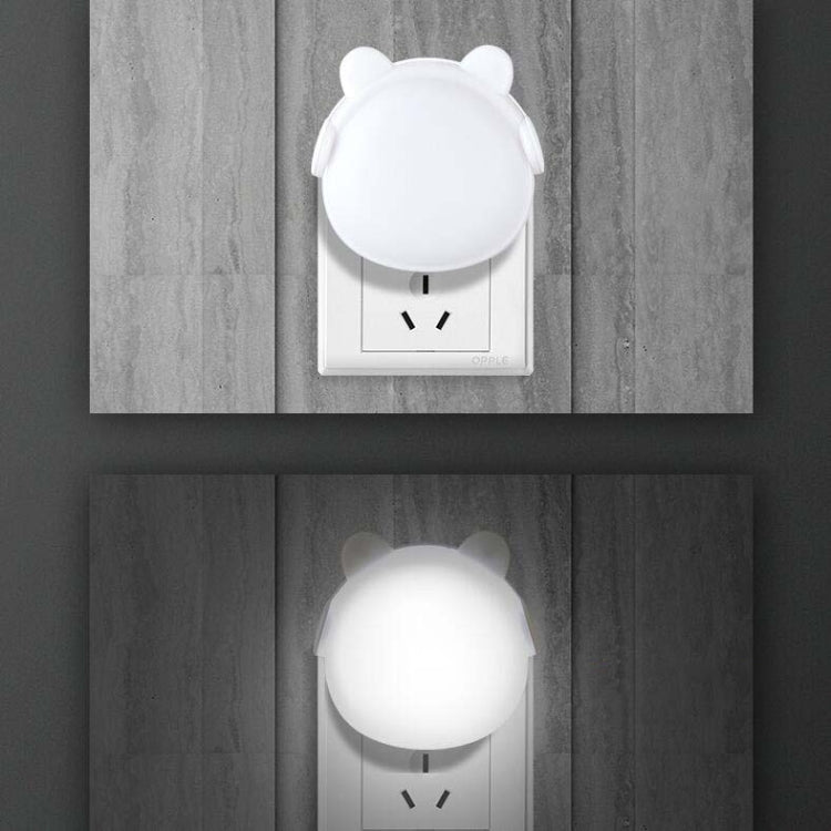 4 PCS Smart Light Control LED Schlafzimmer Mini Nachtlicht Energiesparende Nachttischlampe, US-Stecker