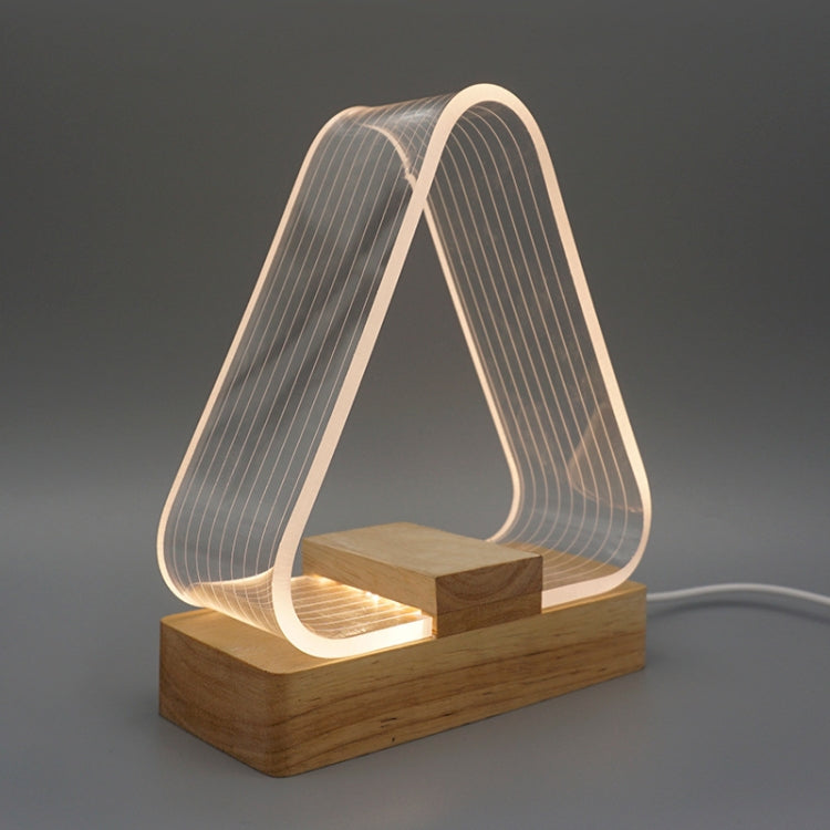 USB Einfache Studie Schreibtisch Lampe LED Acryl Nachtlicht